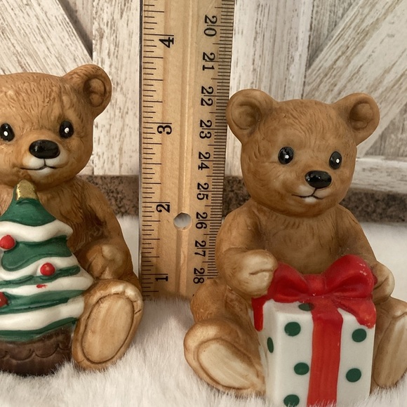 Homco Christmas Bear Figurines - Picture 7 of 8